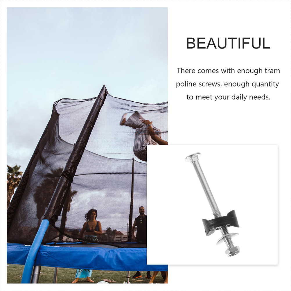 8 Sets of Trampoline Replacement Screws Trampoline Parts Screws Practical Trampoline Screws