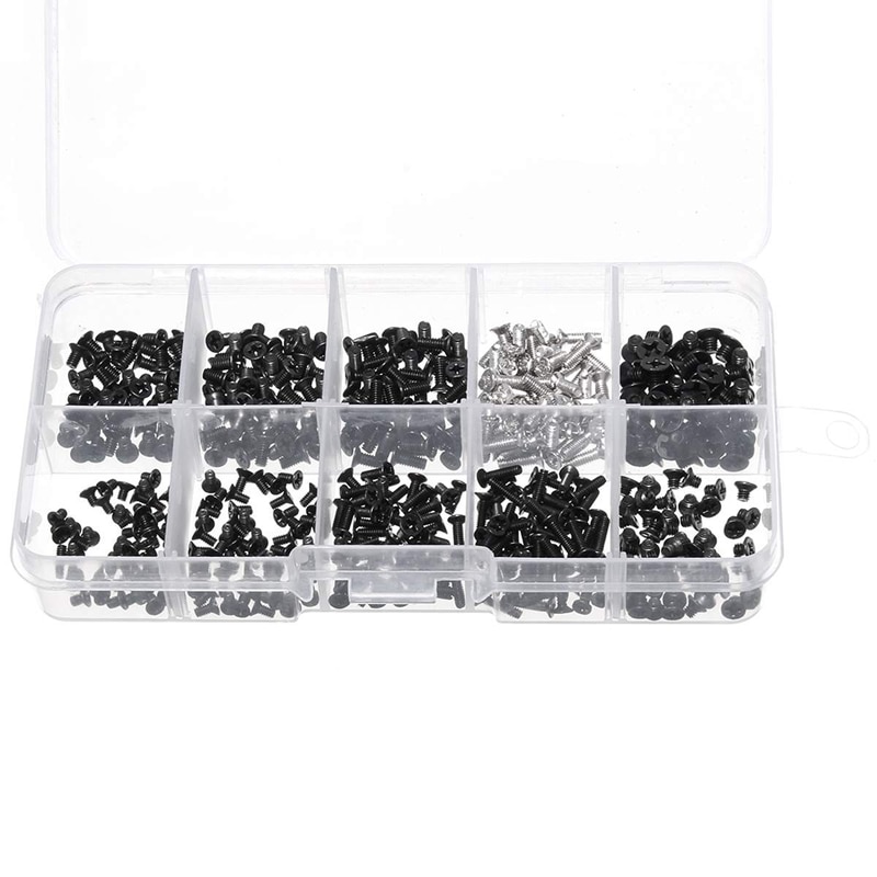500Pcs Laptop Notebook Computer Schroef Kit Set voor IBM Hp Dell Lenovo Samsung Sony Toshiba Gateway Acer