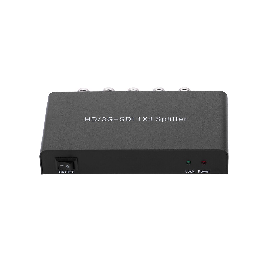 SDI 1X4 Splitter Video Converter 3G/HD/SDI Repeater Distributie Extender Brede Volatge Ingang Lossless transmissie