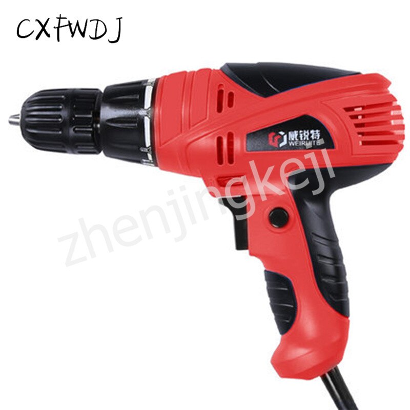 Electric Screwdriver Torque Drill Adjustment Hand Drill 220V Electric Screwdriver Mini Household Electric Drill: AU