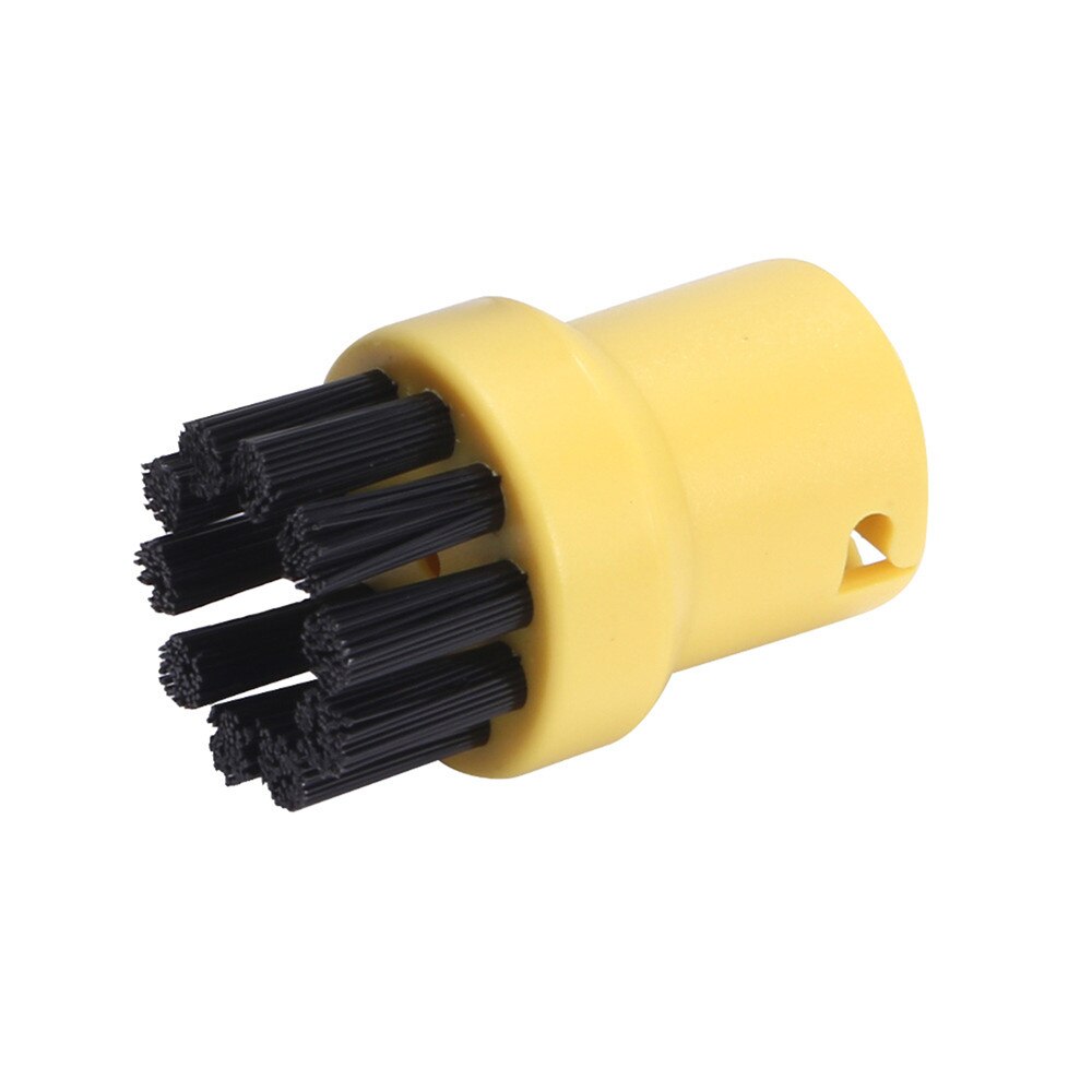 4 stuks ronde borstels stoomreinigers voor kärcher stoomreinigers  sc1 sc2 sc3 sc4 sc5 sc7 reserveonderdelen: Geel
