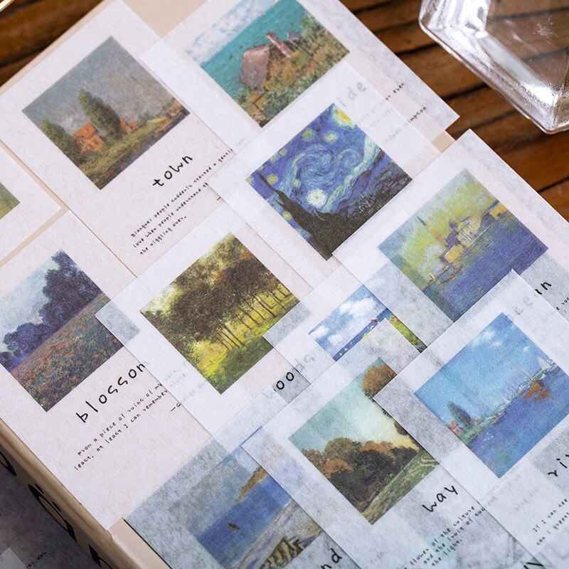 60PCS / bag Year Series Sticker Pack DIY Scrapbooking Album Mobile Phone Computer Happy Planner Diary Decorative Sticker