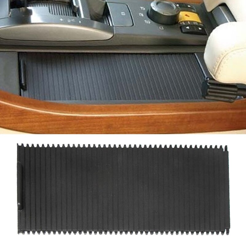 Center Console Cup Holder Cover Sliding Roller Blind Shutter For Land Rover Range Rover Sport 2005