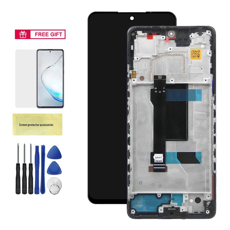 Pantalla para Xiaomi Redmi Note 12 Pro+ / 12 Pro Plus pantalla Lcd Digitalizador de pantalla táctil con marco para Xiaomi Redmi Note 12 Pro 5G: NAVY