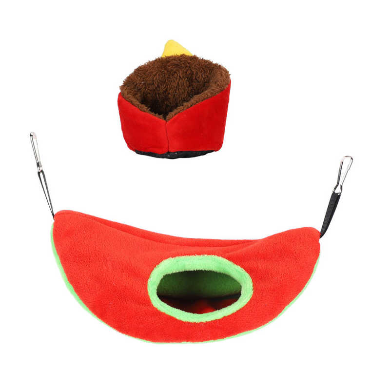 Zacht Duurzaam Draagbare Stabiele Betrouwbare Hamster Hangmat Hangmat Opknoping Bed Voor Cavia Eekhoorns Hamster Suiker Zweefvliegtuig