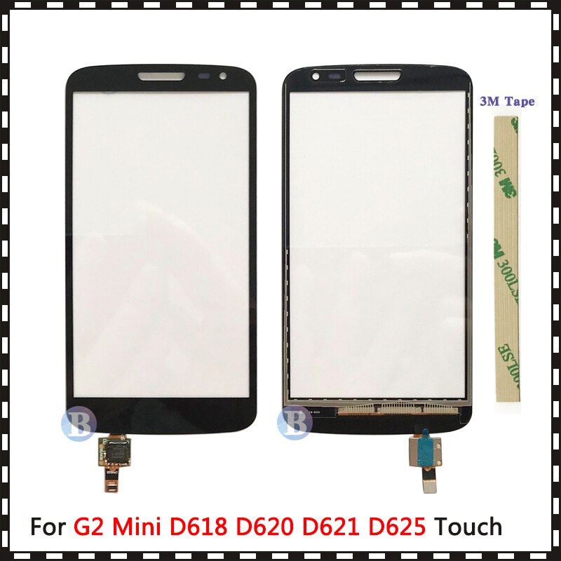 Replacement 4.7&quot; For LG G2 Mini D618 D620 D621 D625 Touch Screen Digitizer Sensor Outer Front Glass Lens Panel