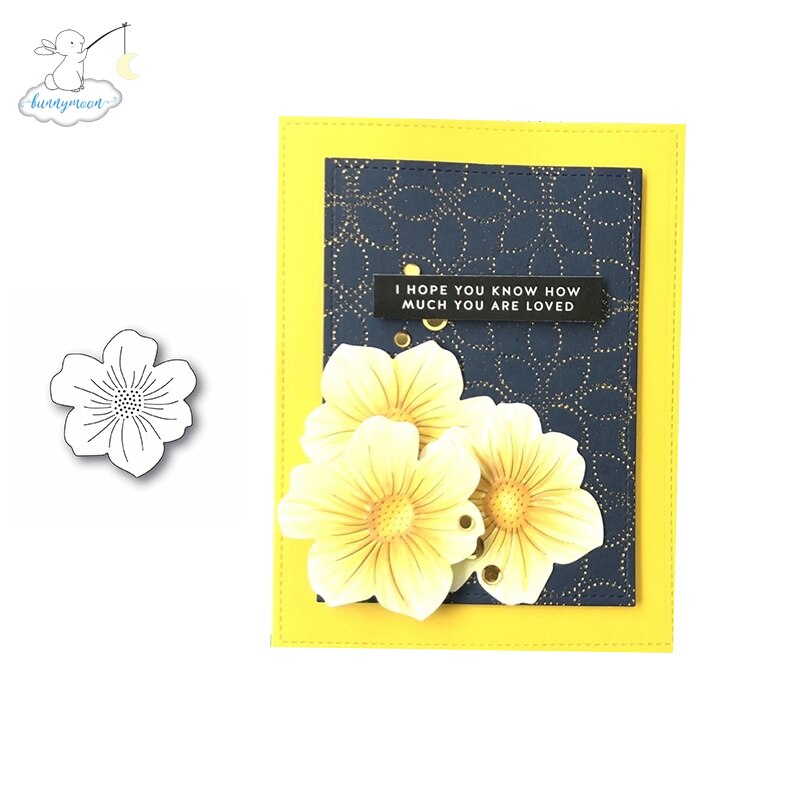 CH Neue Blume Herz und Tiere Metall Schneiden Stirbt Präge Scrapbooking Schablone Handwerk Geschnitten Stirbt Für DIY Karte handm: 3