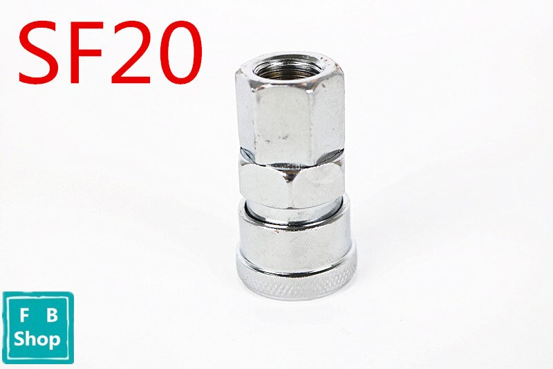 1PCS SF20 1/4" Female Thread Pneumatic Quick Coupler Connector Fittings