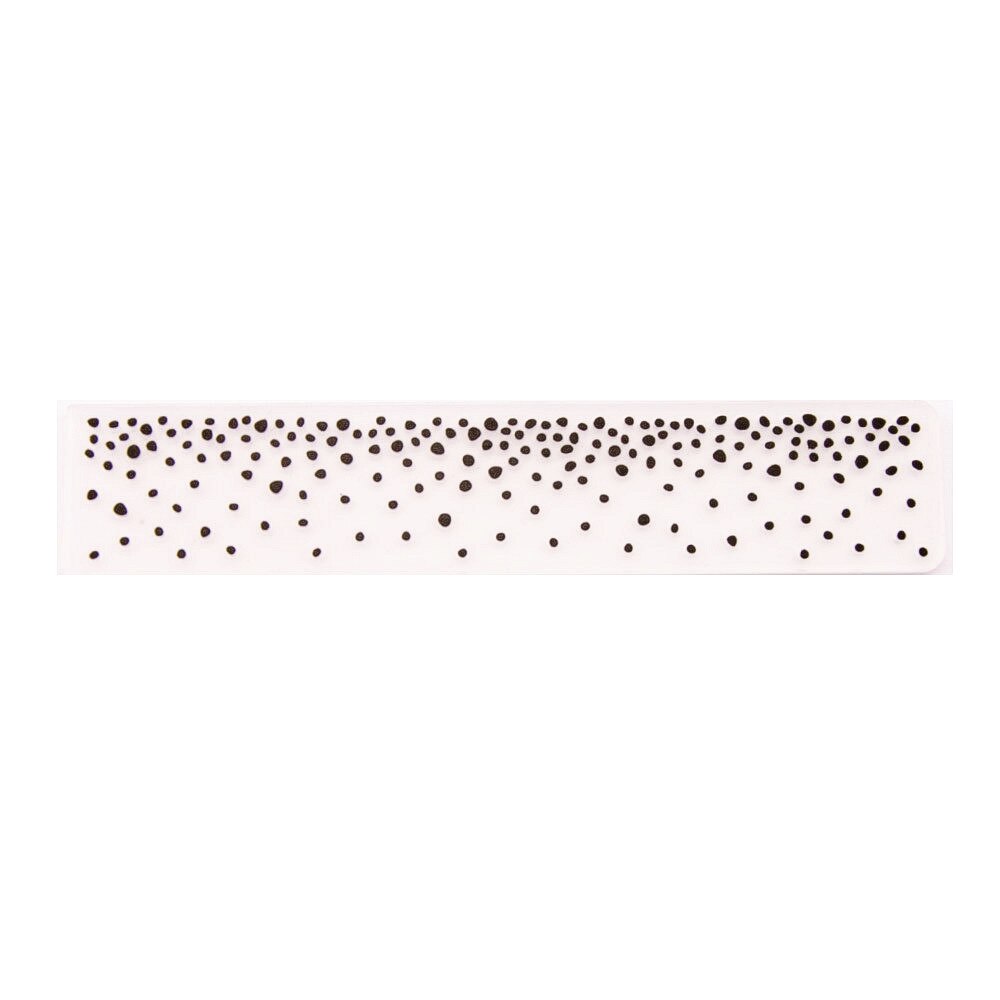 15 x 3cm plastik prikker vandfald håndværk kort fremstilling af papir kort album bryllup dekoration klip præge mapper