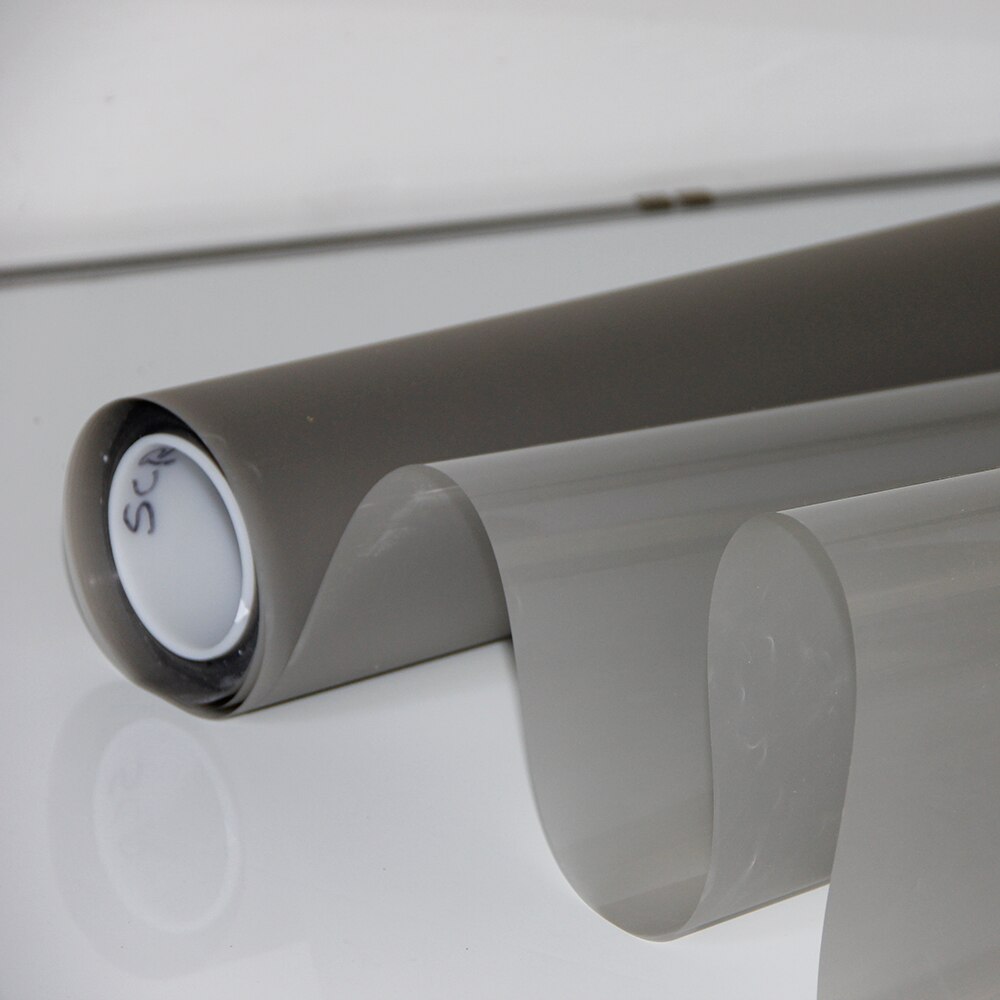210*297mm/A4 Size Sample Light Grey Holographic Projection Film Adhesive Rear Projection Screen Film Sticker