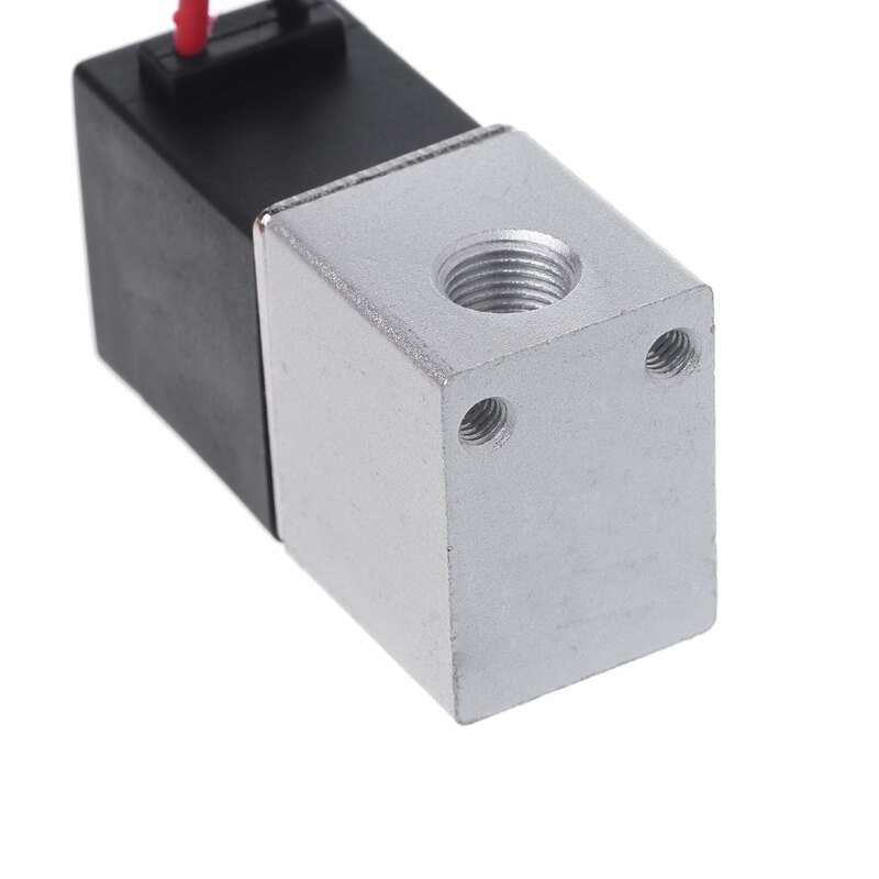 Normally Closed Solenoid Valve 12V DC 1/8" w/Wire For Water Air Gas