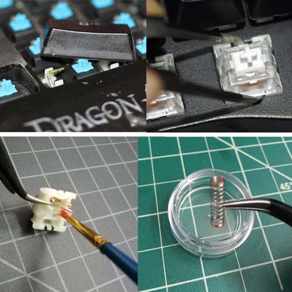 Grasso sintetico bianco olio lubrificante pellicola di fissaggio plastica tastiera Ingranaggio grasso cuscinetto stampanti lubrificanti accessori per cuscinetti