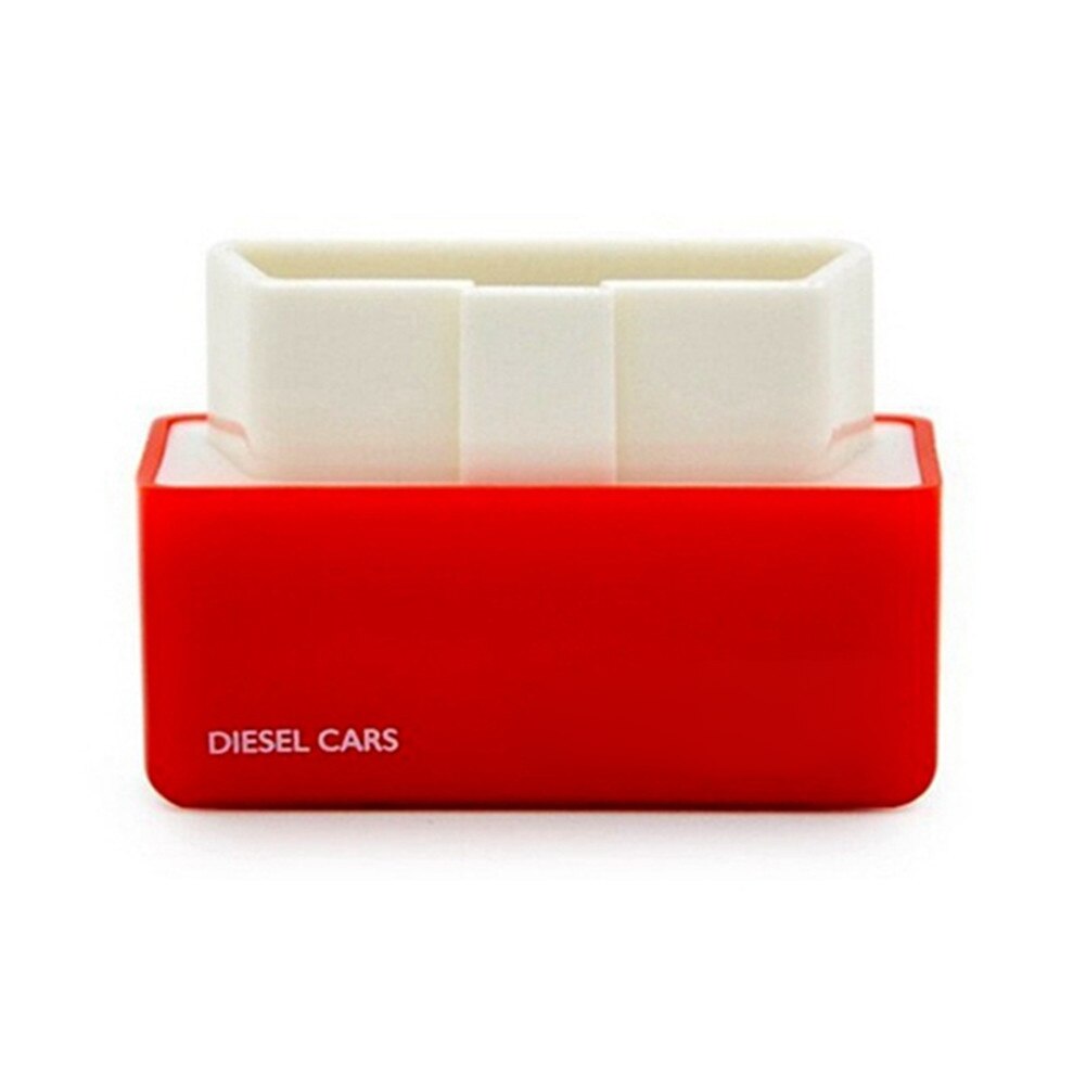 Nitro OBD2 Eco fuel EcoOBD2 ECU Chip Tuning Box Plug NitroOBD2 Eco OBD2 For Diesel Cars 15% Fuel Save More Power: Red