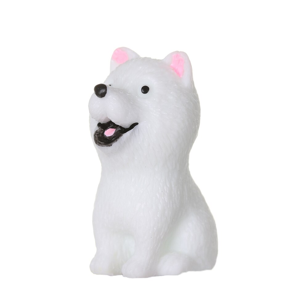 Dollhouse Decoration Fairy Garden Puppy Figurines Cute Teddy Mini Cartoon Dogs Toy Resin Miniature Animal For Children Toys: 11