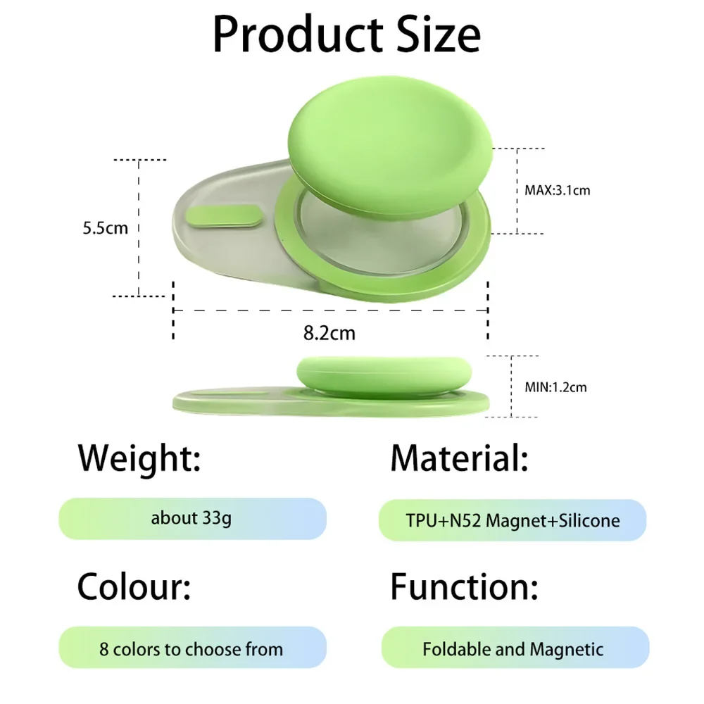 Voor Magsafe Mobiele Telefoon Grip Tok Griptok Voor IPhone 15/14/13/12 Serie Magnetische Telefoon socket Pocket Telefoon Houder