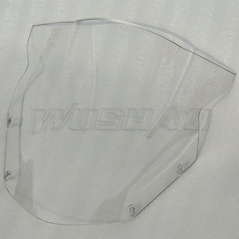 Pare-brise de moto en Iridium noir fumé pour Kawasaki Ninja R 650R ER6F EX650 C D, 650 ER-6F: Clear
