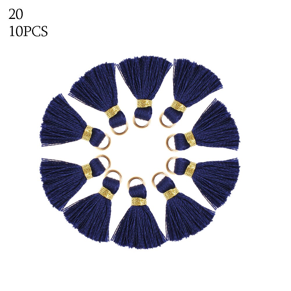 10 st 2cm mini polyester siden tofsar smycken hantverk diy örhänge gör hängande leveranser plagg sy heminredning: 20