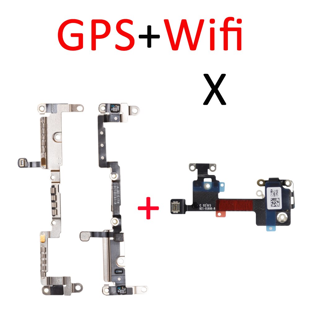 Wifi + gps wifi signal antenne flex til iphone  se 6 6s 7 8 plus x xr xs max trådløs oplader antenne samling flex dele