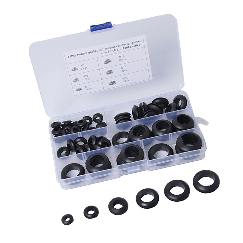 Assortimento di guarnizioni per rondelle per rubinetti idraulici o-ring/guarnizioni in gomma per Auto