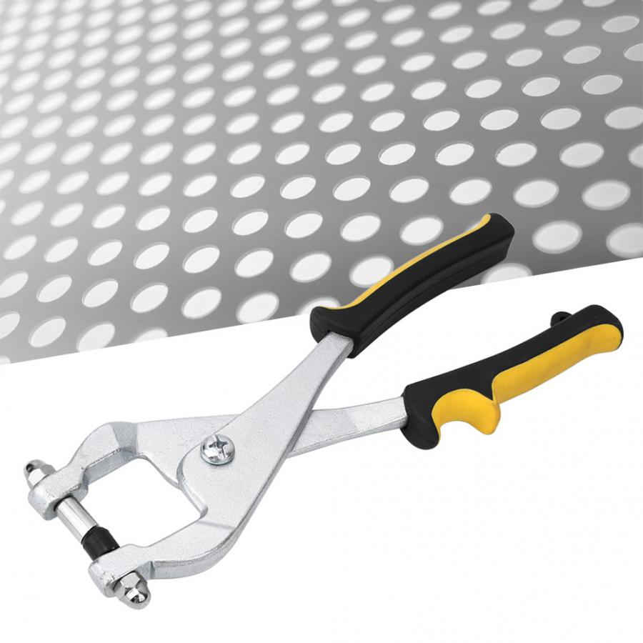 Ceiling Grit Punch Pliers Multi-Function Grit Punch Pliers Metal Sheet 3.27mm Hole Puncher Pliers