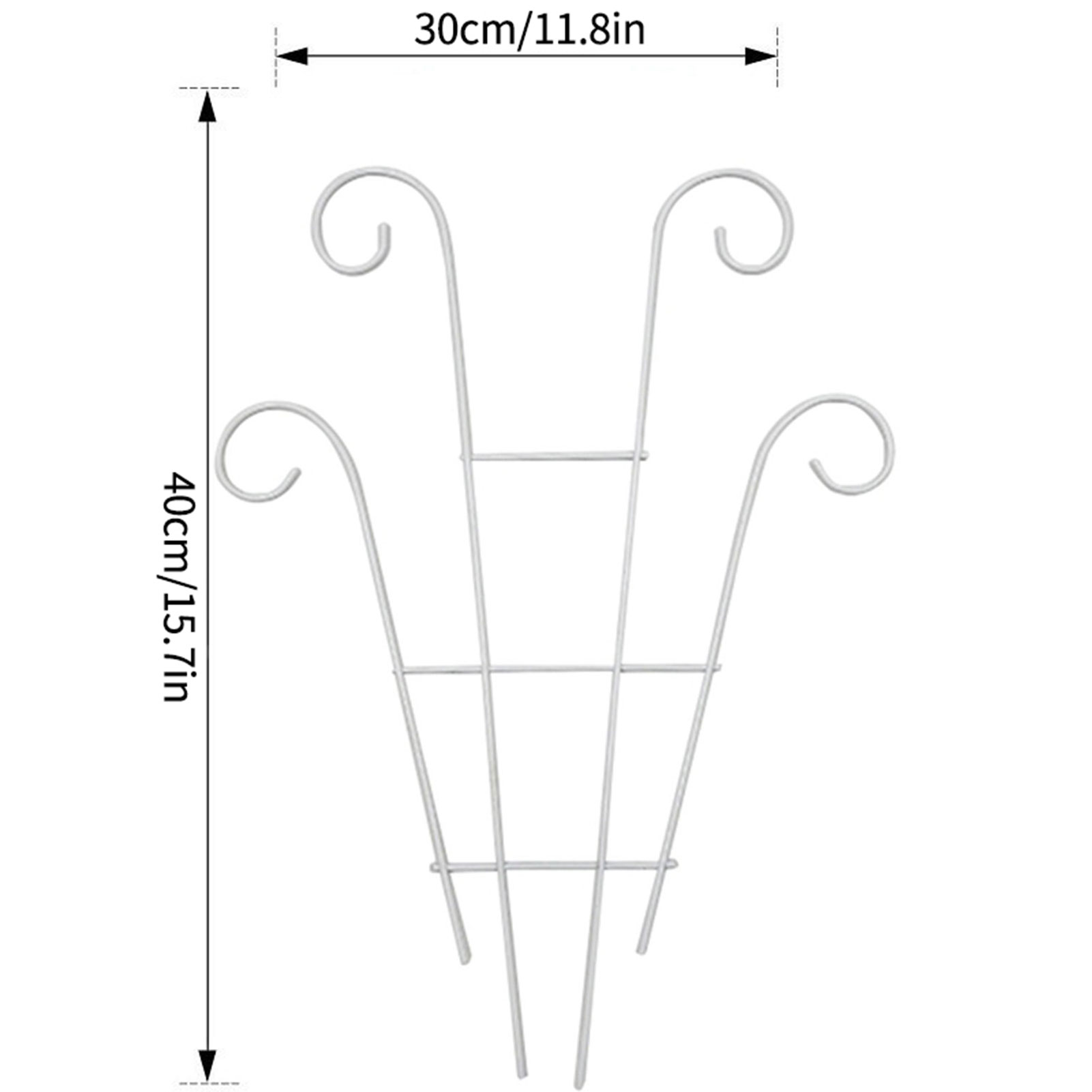 Klimplant Trellis Plant Ondersteuning Tuin Staak Stand Klimrek Ijzeren Bloem Trellis Frame Standhouder Tuin Decor: YELLOW