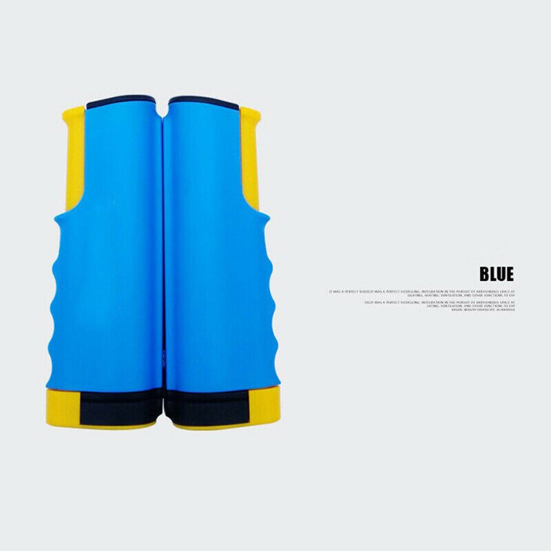Portable Ping Pong Net Rack Retractable Table Tennis Net for Ping Pong Train Gym Home 1.7Meter Can Clamp Thickness 5cm: Blue