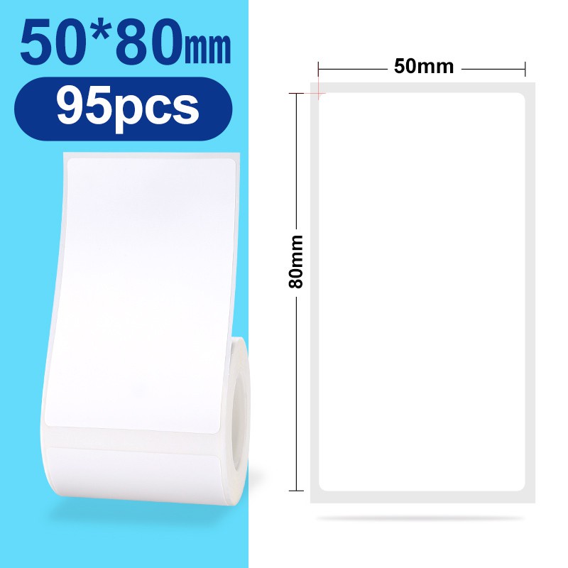 30-50mm Niimbot B21 B1 B3S imprimante étiquette papier rouleau blanc autocollant impression papiers rouleaux anti-déchirure eau résistant à l'huile adhésif: Or