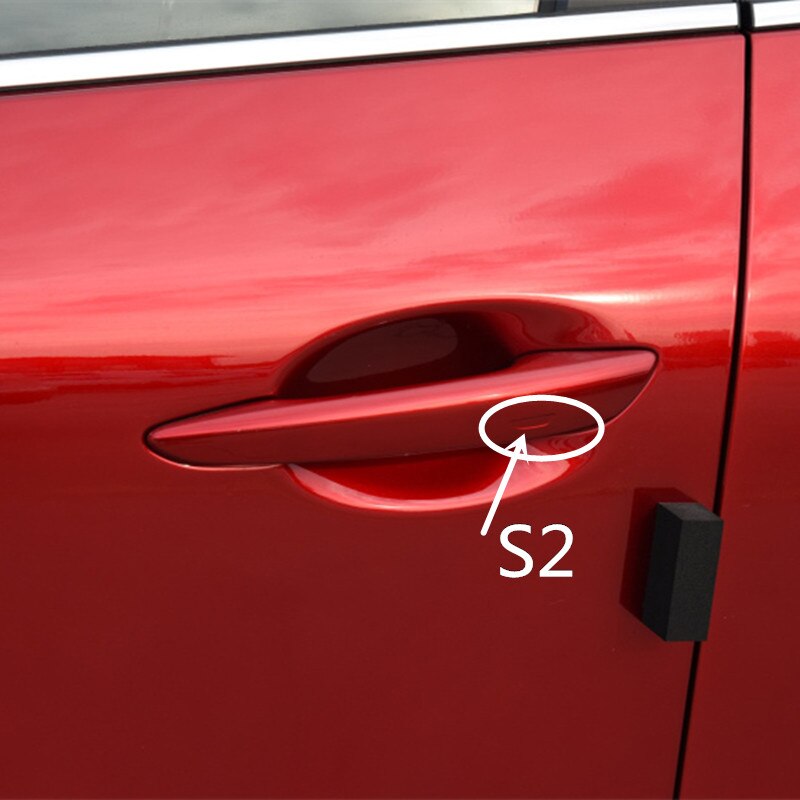Mallille mazda 3 mazda 3 axela lisävarusteet ovenkahvan suojus muovi