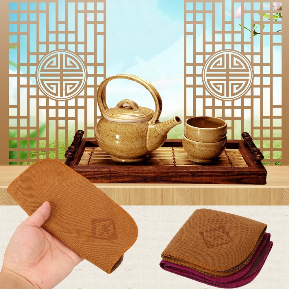 Servilletas de lino para mesa, utensilios de té, toalla de té, accesorios de cocina