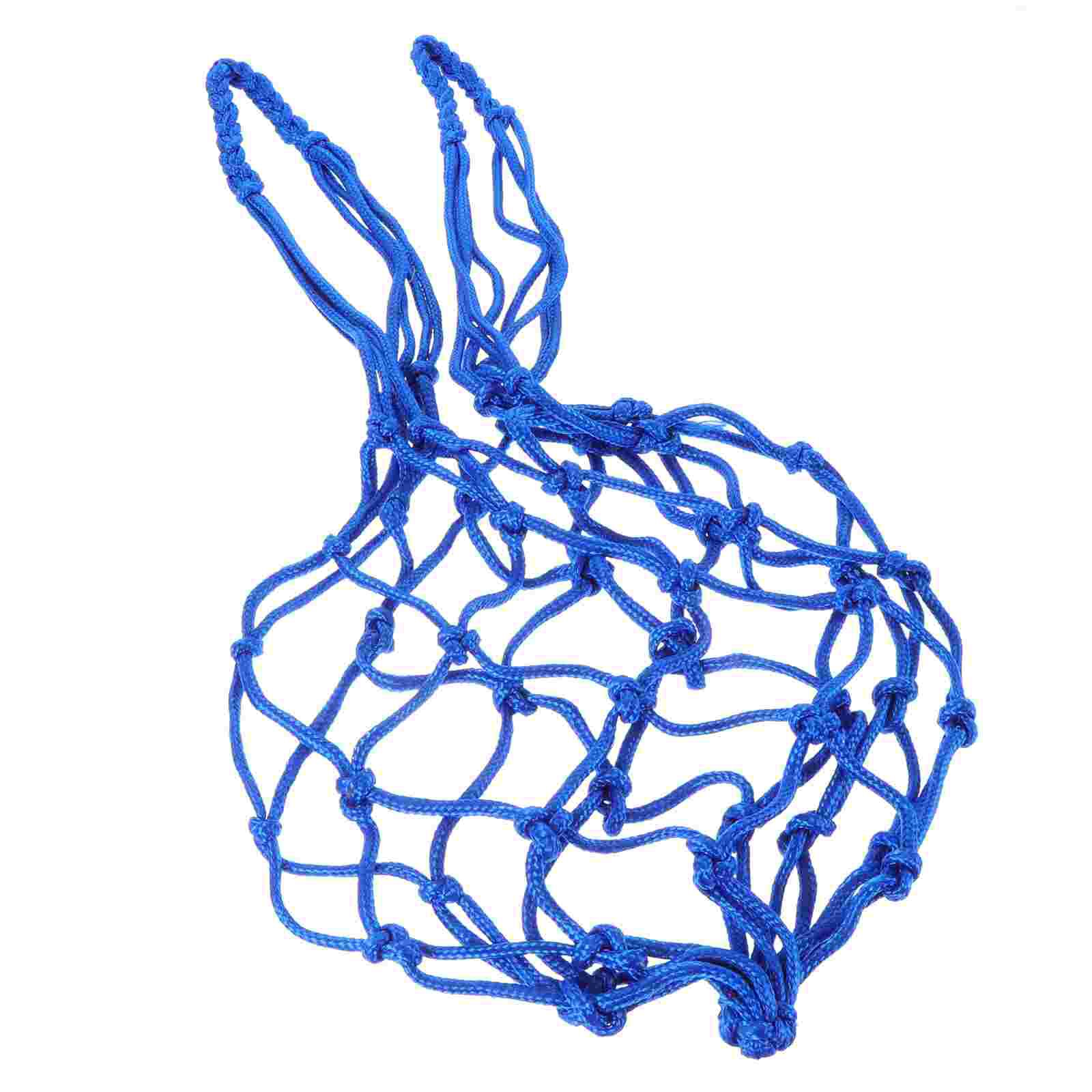 2Pcs Football Net Pockets Basketball Net Storage Containers Soccer Store Tools: Blue