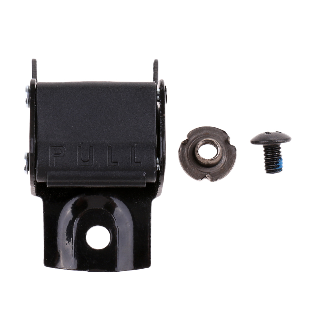 Black Metal Roller Skate Gesp Vervanging Clip Met Schroef En Moer Reparatie Kit Voor Quad Roller/Inline Skates