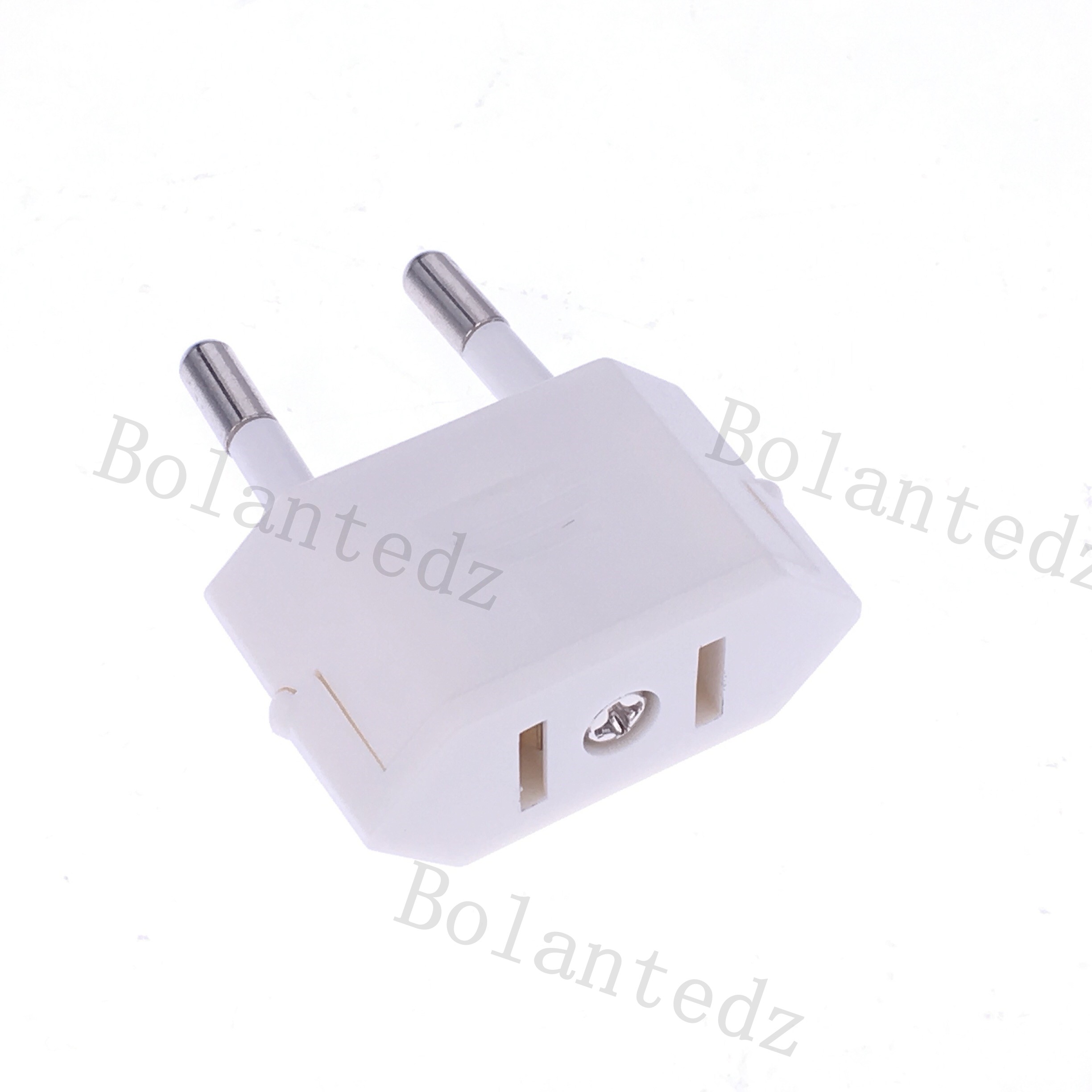 EU 2 Pin to UK 3Pin Converter Wall Connector China To EU Euro Europe Travel Power Adapter Electrical Socket Combination: SKY BLUE