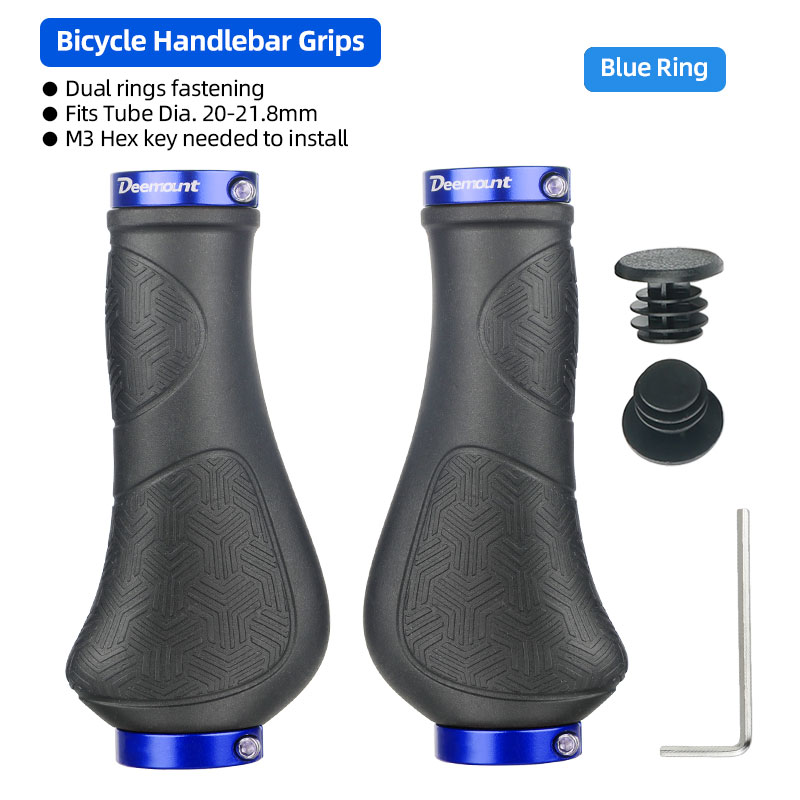 Dual Ring sperren Lange Kurze Lenkergriffe Stromlinienförmige MTB Klappfahrrad Twist Schalthebel Handauflage Rolle Gummigehäbenutzen Mantel: Rosa