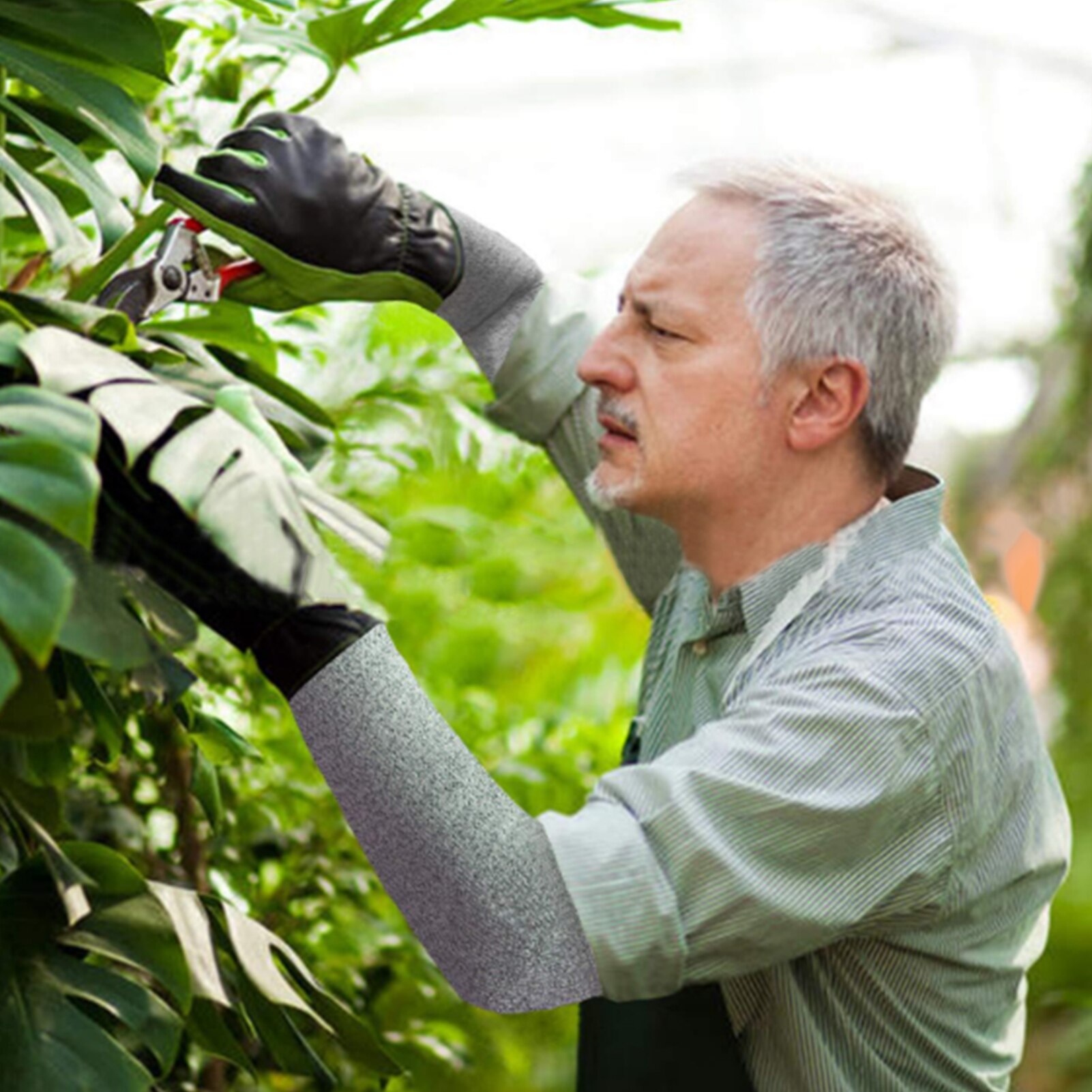 2PCS Anti-cut Sleeve Washable Protective Arm Guards