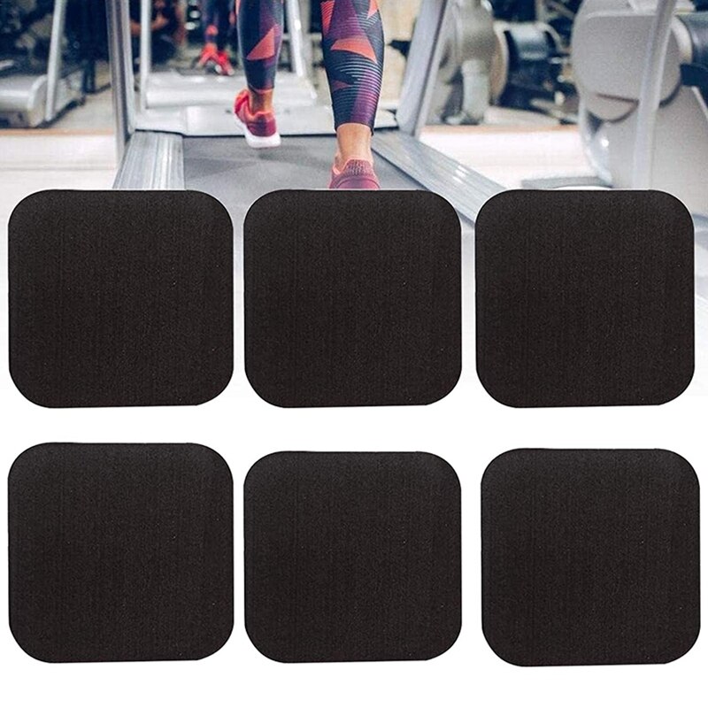 Loopband Mat, Rubber Vloermat, Fitness Apparatuur, Geluidsisolatie En Warmte-isolatie Mat, Gym Thuis Zwart