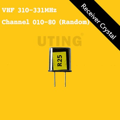 UTING Telecrane Industrial Remote Control F21-E1B Accessories Crane Remote Control Repair Replacement Parts: RX Crystal VHF
