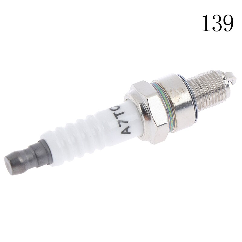 1PCS Lawn Mower Spark Plug Garden Lawnmower Chainsaw Spark Plug Replacement Parts: 139