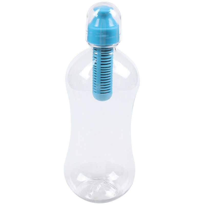 550ML Outdoor Water Bobble Hydration Filter Bottle Filtered Drinking, Yellow