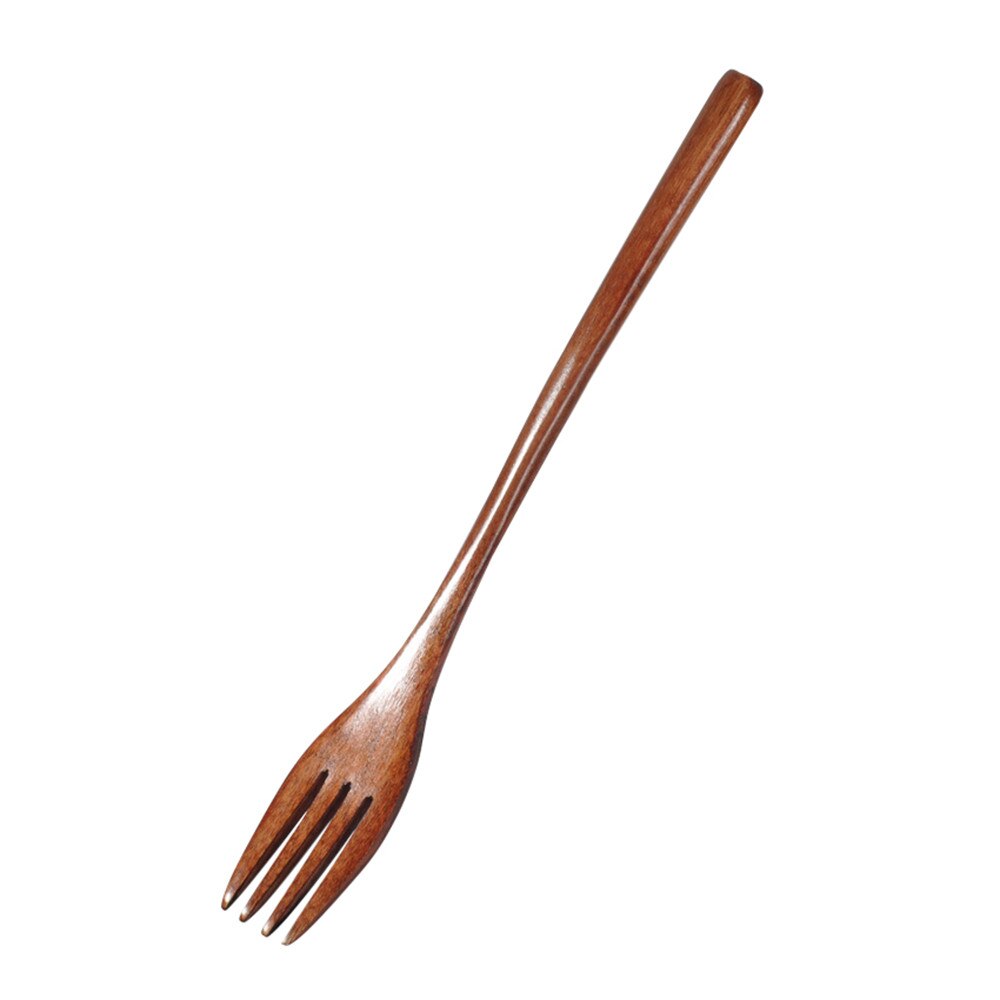 Wooden Flatware Reusable Zero Waste Palm Wood Spoon Fork Dinnerware Biodegradable Bamboo Cutlery Sustainable Kitchenware