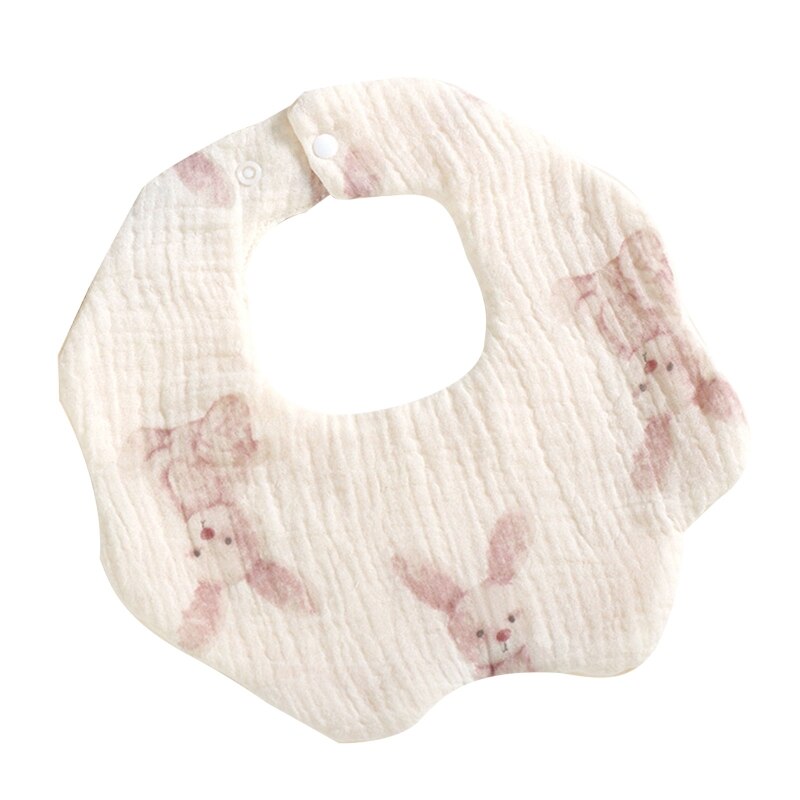 Rotatie Burp Doek Baby Bloem Bib Bandana Sjaal Absorberende Speeksel Handdoek Schort D5QA: 8