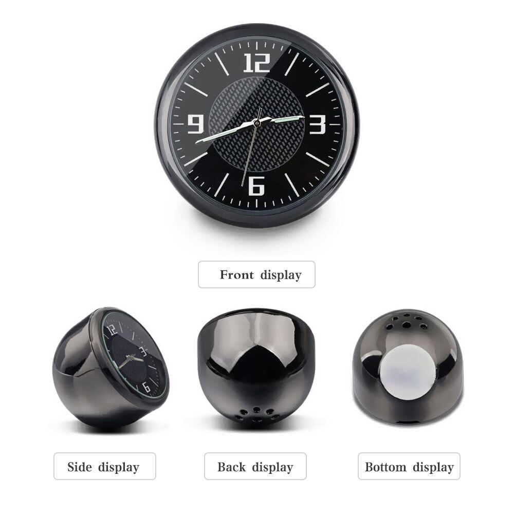 1pcs Car Clock Dashboard Air Vent Outlet Clip Decoration For Peugeot 206 307 308 207 407 508 208 3008 301 406 4008 306 607