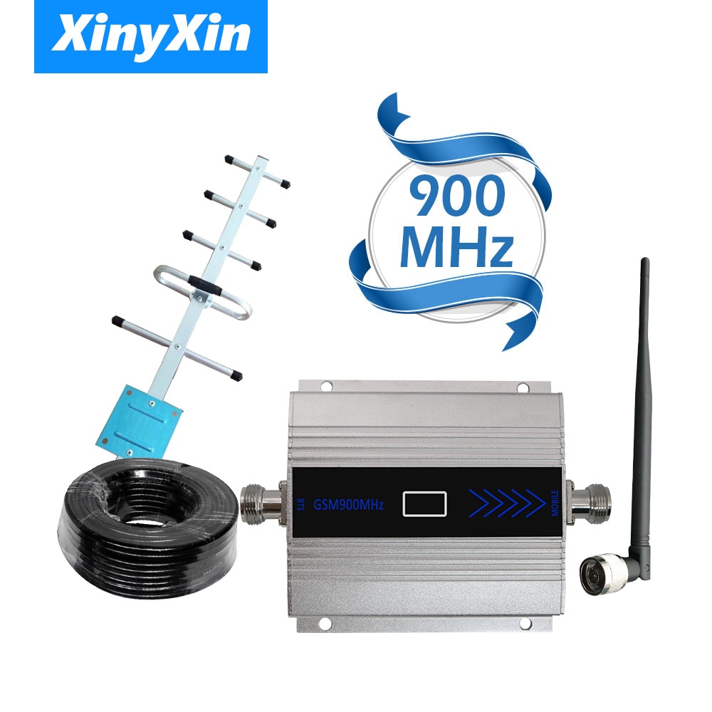 GSM Signal Booster 900 MHz Mobile Cellular Signal Booste Repeater GSM 2g 900 Cell Phone Signal Amplifier For Home Gain 65dB