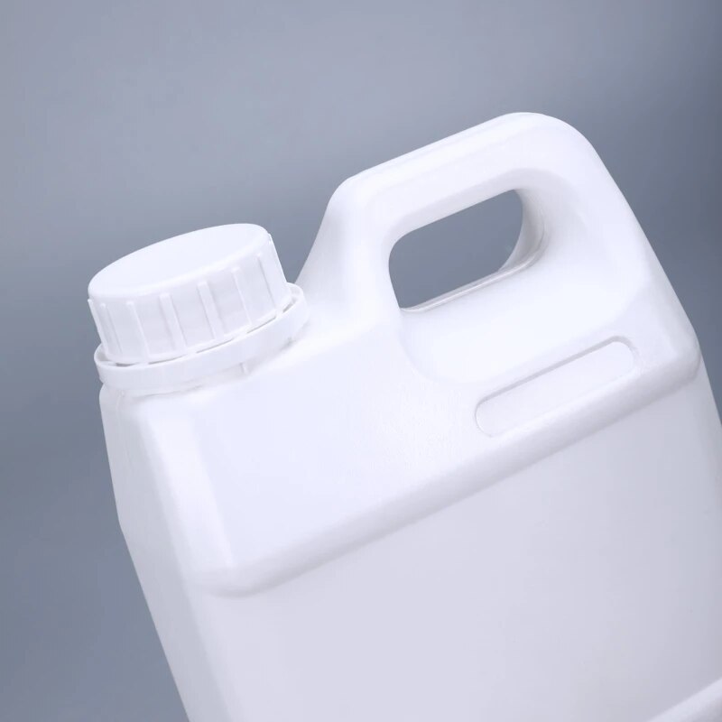 Tom 2l plastdunkar kemikaliefat alkohol vätska läckagesäker påfyllningsbar flaska livsmedelsgodkänd behållare 1 st