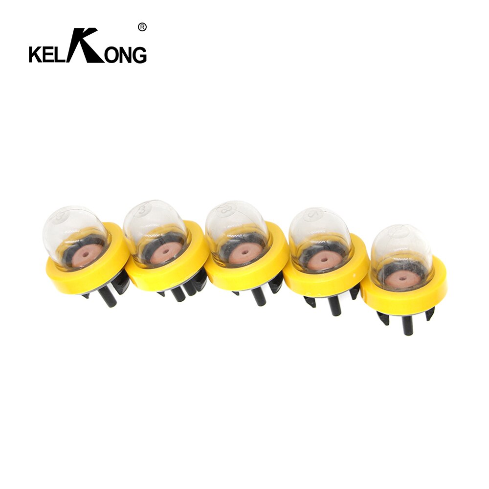 Kelkong 5Pcs Carburateur Primer Lamp Olie Bubble Benzine Snap Brandstof Lamp Pomp Voor Homelit 07916 Voor Ryobi 683974B Voor zama A056013