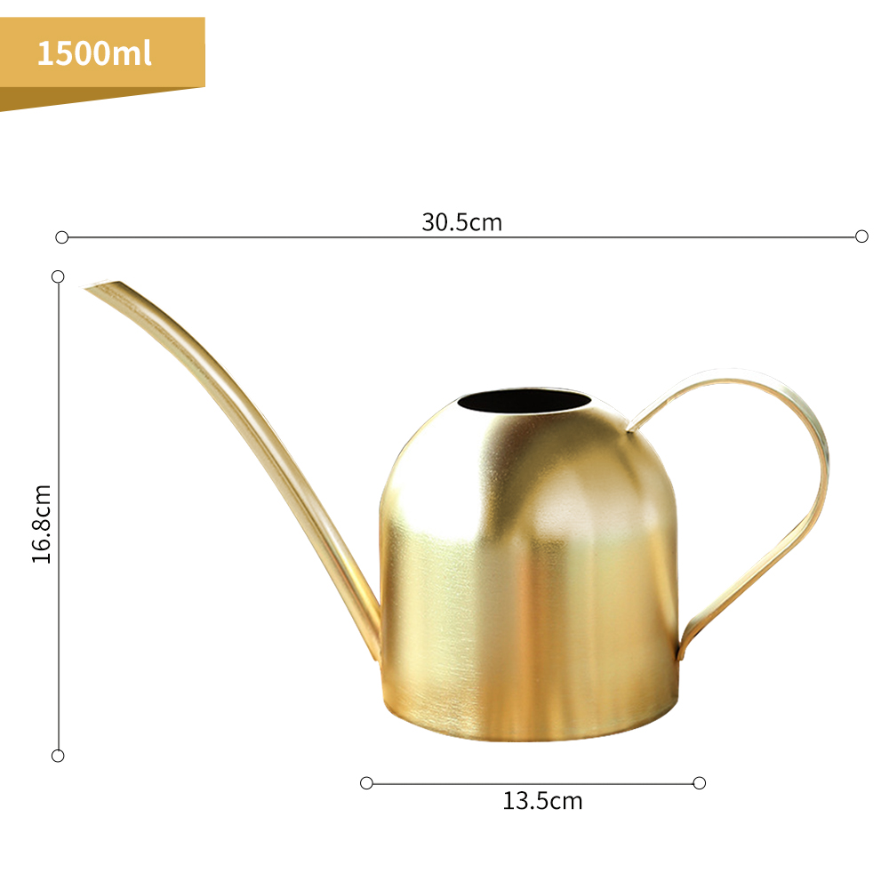 Konewka konewka ze stali nierdzewnej stalowe długie wylewka ogrodnictwo doniczkowe użyj uchwytu idealny robić podlewania rośliny kwiatowe prysznic akcesorium: B-L