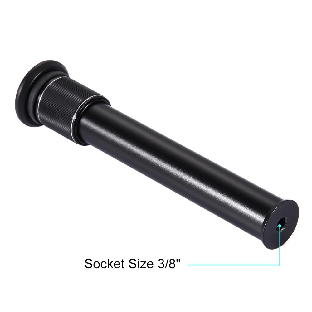 PULUZ – tige d&#39;extension de monopode réglable en métal, pour support d&#39;appareil photo DSLR et SLR