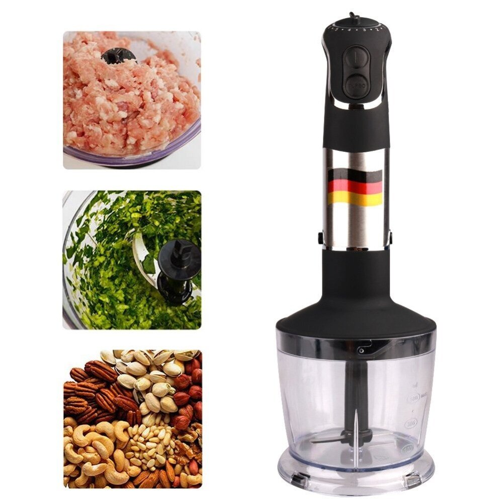 Hand Blender 4 in 1 Portable immersion Blender for Kitchen Food Processor stick with Chopper Whisk Electric Juicer Mixer factory