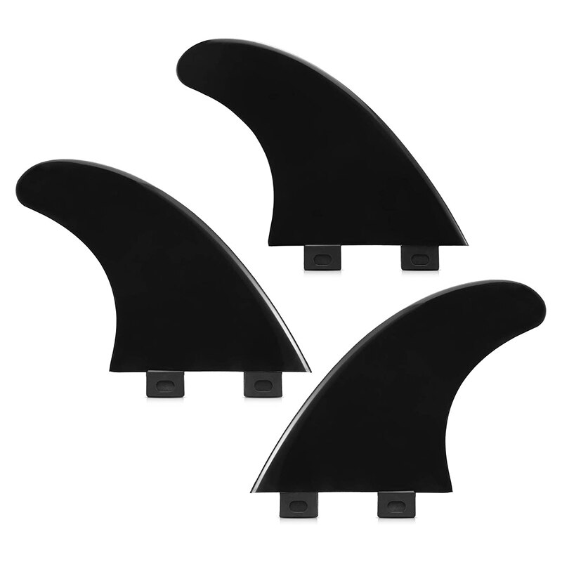 3PCS Surfboard Fins Thrusters G5 Size Surf Board Fins FCS Surf Fins Nylon Surf Fins