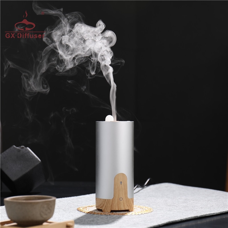 GX.Diffuser Portable Car USB Ultrasonic Humidifier Essential Oil Diffuser Aroma Diffuser Air Purifier Aromatherapy Mist Maker