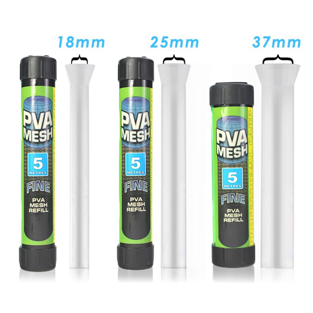 Pva Fishing Mesh Dissolve Refillbait Bag For Solid Bait Tackle Throwing Tool Mesh Bait Mesh Universal Refill Stocking Bait Bags